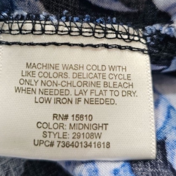 Panama Jack Hawaiian Short Sleeve Shirt Blue XL - Picture 5 of 5